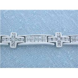 14k Gold Diamond Bracelet