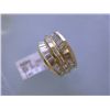 Image 2 : 14k Gold Ring with Diamonds