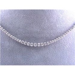 18k White Gold Diamond Necklace
