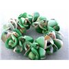 Image 3 : Shell Bracelet in Dyed Green Color