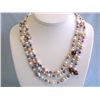Image 1 : Pearl and Mother of Pearl Necklace