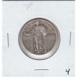 1930 S STANDING LIBERTY QUARTER