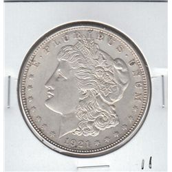 1921 $1 MORGAN SILVER DOLLAR