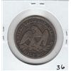 Image 2 : 1857 0 SEATED HALF DOLLAR