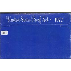 US PROOF SET 1972