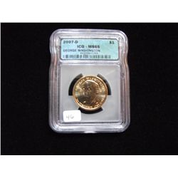 2007 PRESIDENTIAL MS 65 $1