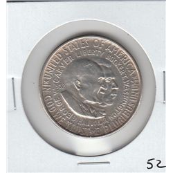 1952 CARVER SILVER WASHINGTON COMMEMORATIVE