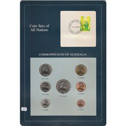 NATIONS SET AUSTRALIA MINT SET WITH $1