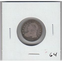 1829 BUST DIME 10C