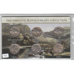 ESSENTIAL BUFFALO COLLECTION P D S MINTS