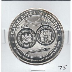DELAWARE BRIDGE SILVER COMMEMORATIVE