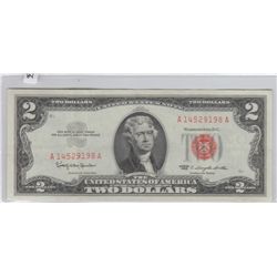 $2 RED SEAL 1963 CURRENCY