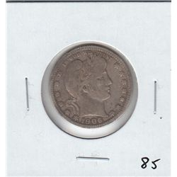 1906 D BARBER QUARTER