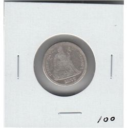 1877 CC CARSON CITY SEATED DIME
