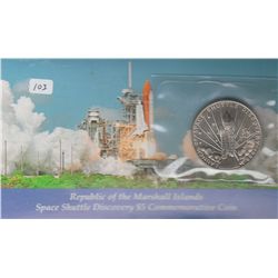 $5 SPACE SHUTTLE COMMEMORATIVE