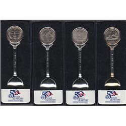 5 DIFFERENT QUARTER SPOONS NEAT ITEMS