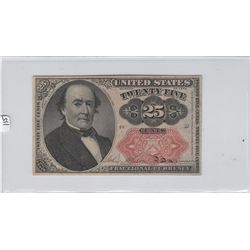 25 CENT FRACTIONAL BOLD CRISP HIGH GRADE