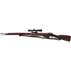 Russian Mosin-Nagant Bolt Action Rifle Mounted with Telescopic Sight.... (Total: 1 )