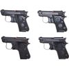 Image 1 : Lot of 4 Beretta M950-BS Consecutively Numbered Semi-Automatic Pistols.... (Total: 1 )