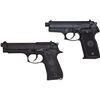 Image 1 : Beretta Lot (2) Models 8045 & 92F .45 & 9mm Semi-Auto Pistols.... (Total: 1 )