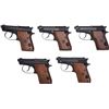Image 1 : Lot of Five Beretta Model 21AW Bobcat Semi-Automatic Pistols.... (Total: 1 )