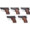 Image 1 : Lot of Five Beretta Model 21AW Bobcat Semi-Automatic Pistols.... (Total: 1 )