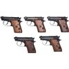 Image 1 : Lot of Five Beretta Model 21AW Bobcat Semi-Automatic Pistols.... (Total: 1 )