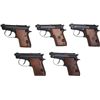 Image 1 : Lot of Five Beretta Model 21AW Bobcat Semi-Automatic Pistols.... (Total: 1 )