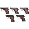 Image 1 : Lot of Five Beretta Model 21AW Bobcat Semi-Automatic Pistols.... (Total: 1 )