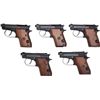 Image 1 : Lot of Five Beretta Model 21AW Bobcat Semi-Automatic Pistols.... (Total: 1 )