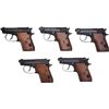 Image 1 : Lot of Five Beretta Model 21AW Bobcat Semi-Automatic Pistols.... (Total: 1 )