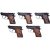 Image 1 : Lot of Five Beretta Model 21AW Bobcat Semi-Automatic Pistols.... (Total: 1 )