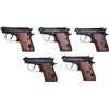 Image 1 : Lot of Five Beretta Model 21AW Bobcat Semi-Automatic Pistols.... (Total: 1 )