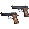 Image 1 : Beretta Lot (2)-M9 Limited Edition 9mm Semi-Automatic Pistol w/ Display Case.... (Total: 1 )
