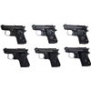 Image 1 : Beretta Lot of Six (6) Consecutively Numbered Model 950 Jetfire Semi-Automatic Pistols.... (Total: 1