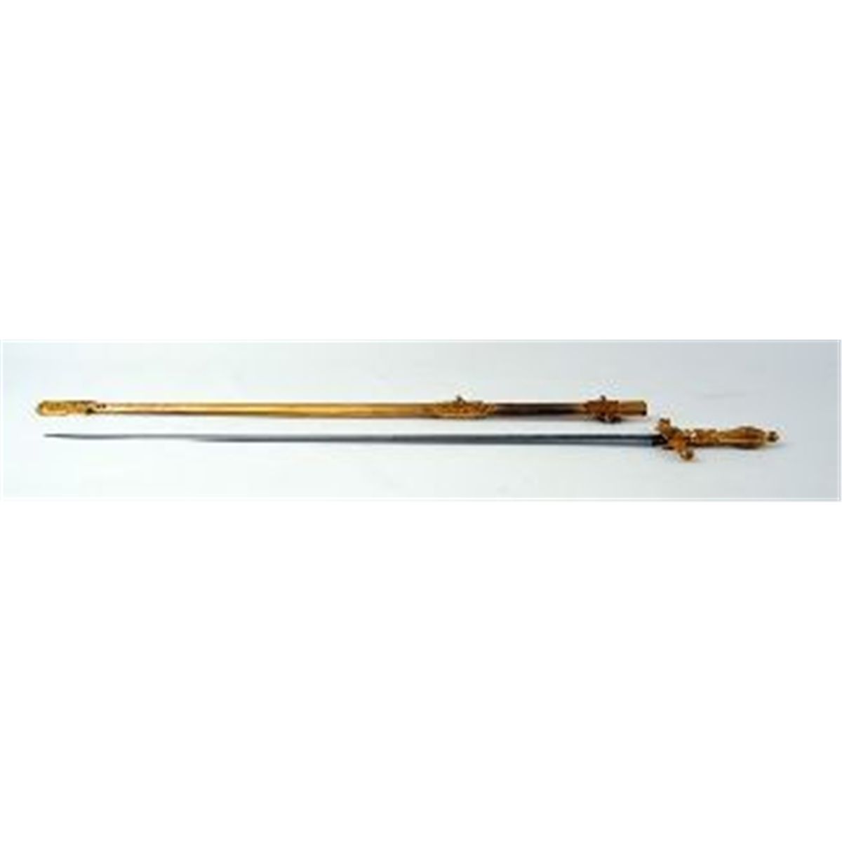 U. S. Medical Officer's Staff Sword by J. A. Merrill & Co