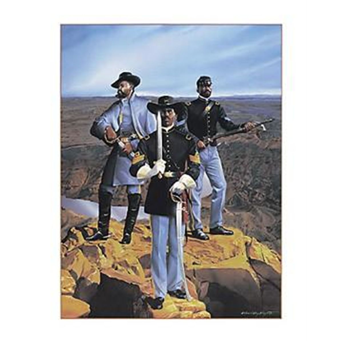 5 Edward Clay Wright African American Art Prints