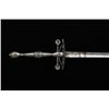 Image 2 : English style court sword, early to mid 19th  century, 34-1/2” overall with 28-1/2” blade.  The guar