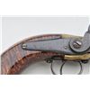 Image 3 : American percussion single shot pistol, circa  approx. 1850’s to 60’s, lock marked Warren  Albany, w