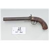 Image 4 : American percussion single shot pistol, circa  approx. 1850’s to 60’s, lock marked Warren  Albany, w