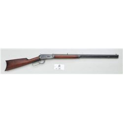 Winchester Model 1894 lever action rifle,  .38-55 cal., 26” octagon barrel, blue finish,  wood stock