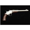 Image 1 : Special order Remington model 1891 target  pistol, .22 caliber rimfire, 10” half round,  half octago