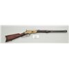 Image 1 : Winchester Model 1866 lever action carbine,  .44 cal., 20” barrel, blue finish, brass  frame, heavil