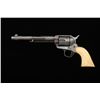Image 1 : Colt Single Action Army revolver, .45  caliber, 7-1/2” barrel, blue and case  hardened finish, perio