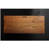 Image 2 : Lazzeroni cartridge board showing 13 calibers  of Lazzeroni rifle from .243 to .416  caliber. Board 