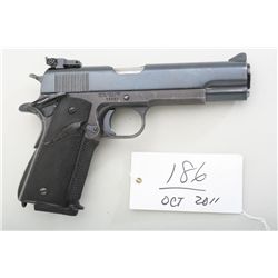 Custom .45 auto on Essex steel frame,  utilizing Colt pre-war slide, Colt series-70  barrel, target 