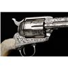 Image 3 : Colt Single Action Army revolver, .45  caliber, 4-3/4” barrel, finely engraved by  John J. Adams Sr.