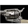 Image 5 : Colt Single Action Army revolver, .45  caliber, 4-3/4” barrel, finely engraved by  John J. Adams Sr.