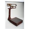 Image 1 : Original Wells Fargo scale by Howe, model  5058. Showing original paint and lettering.  Approx. 9-7/