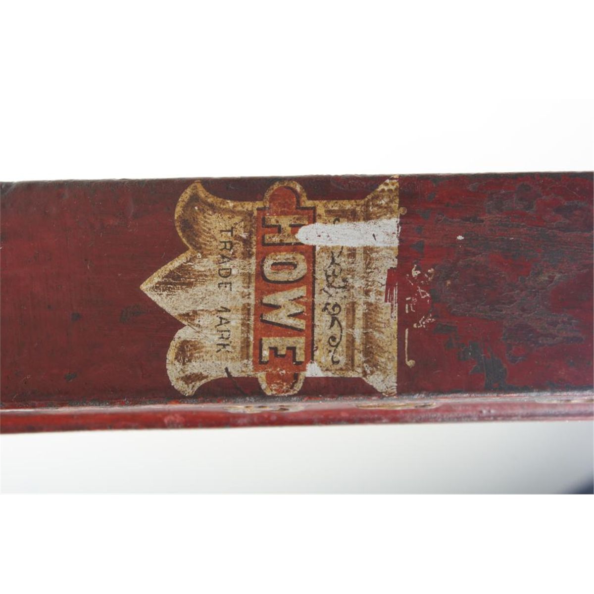 Howe Scale 5058 Original Wells Fargo scale by Howe, model 5058. Showing original paint ...